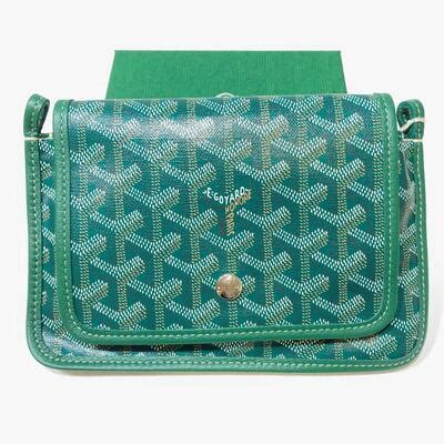 green goyard wallet|goyard plumet pocket wallet.